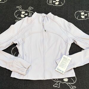 NWT Lululemon Ribbed Nulu Cropped Define Jacket sz 12